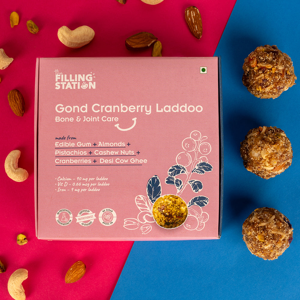 Gond Cranberry Laddoo(Per pc)